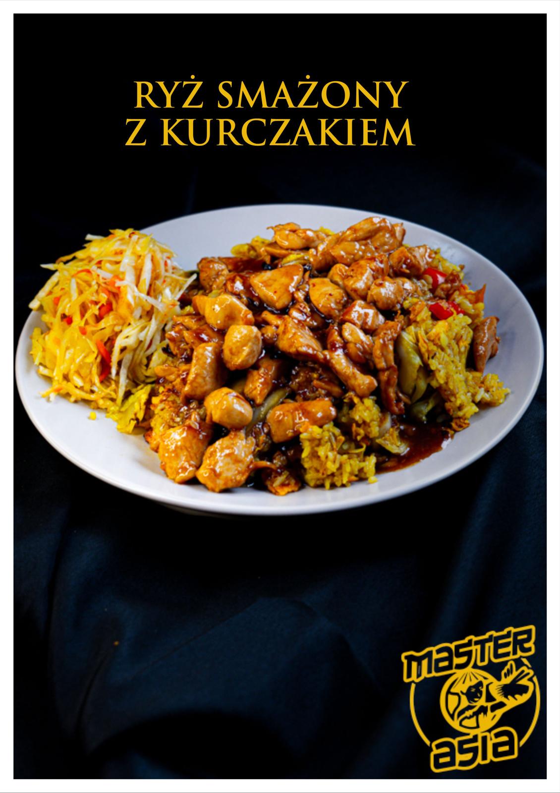 Ryż smażony z kurczakiem